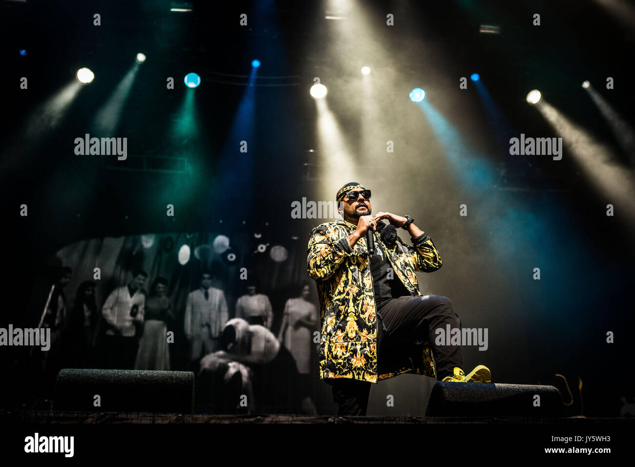 Biddinghuizen, Paesi Bassi 18 agosto 2017 Sean Paul esegue live at Lowlands Festival 2017 © Roberto Finizio/ Alamy Live News Foto Stock