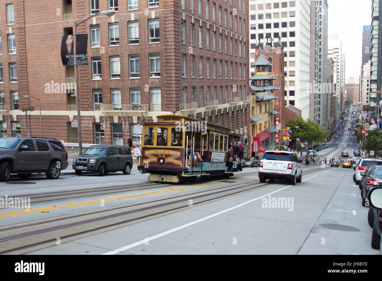 San Francisco Downtown Foto Stock