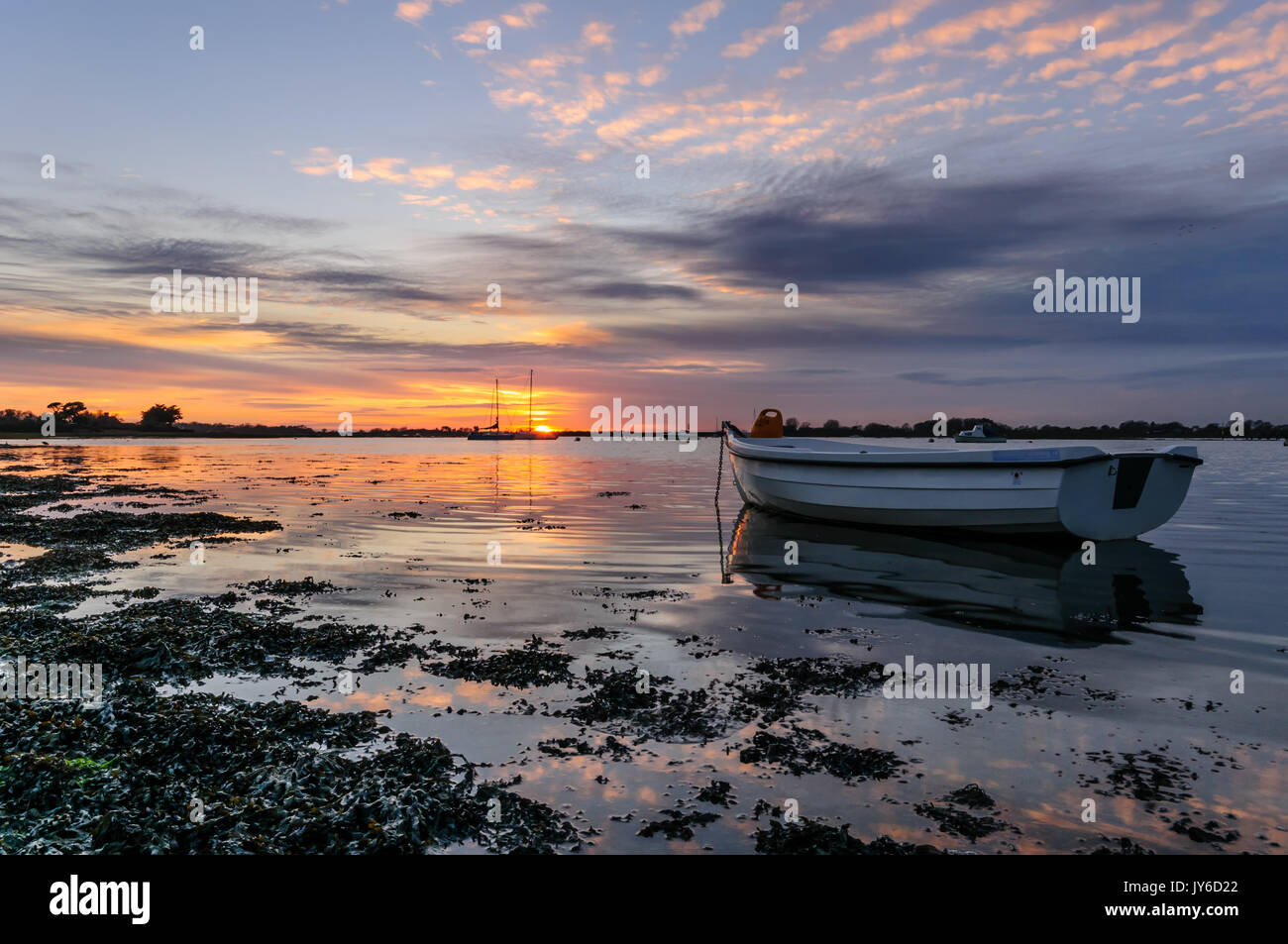 Tranquillo Tramonto Foto Stock