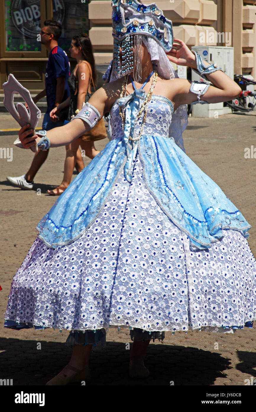Festival Internazionale del Folklore 2017,Brasil,Crissiumal,GEMP Escola e Cia de Danca,Zagreb, Croazia,l'Europa,93 Foto Stock