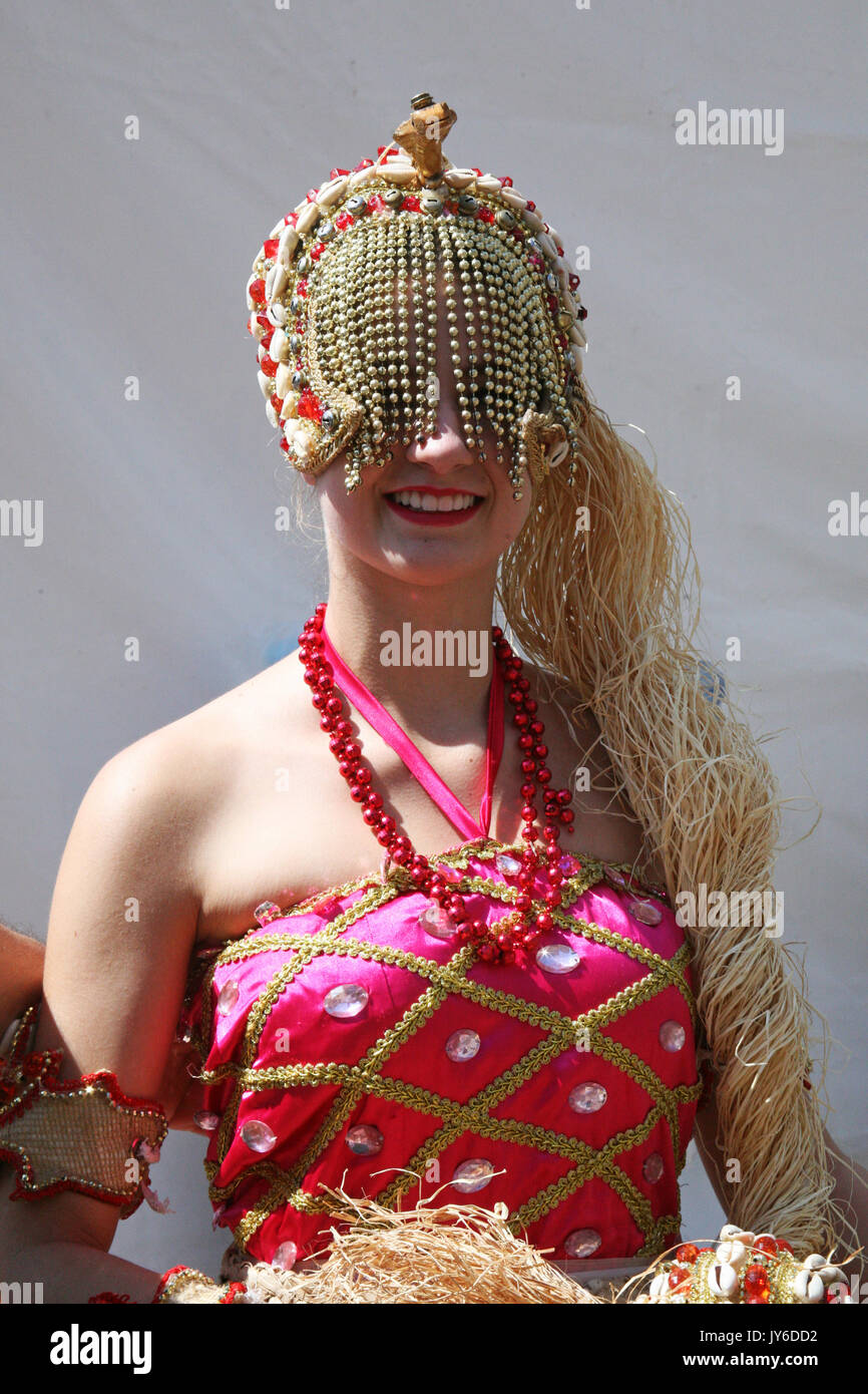 Festival Internazionale del Folklore 2017,Brasil,Crissiumal,GEMP Escola e Cia de Danca,Zagreb, Croazia,l'Europa,103 Foto Stock