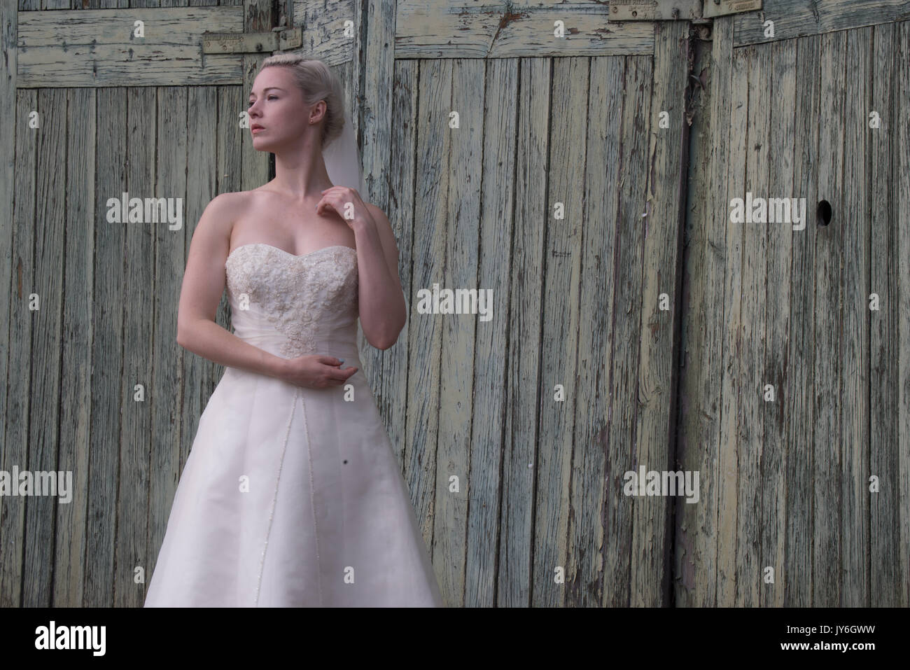 Sposa abbandonata e decadimento Platt's isola Eyot Hampshire Foto Stock