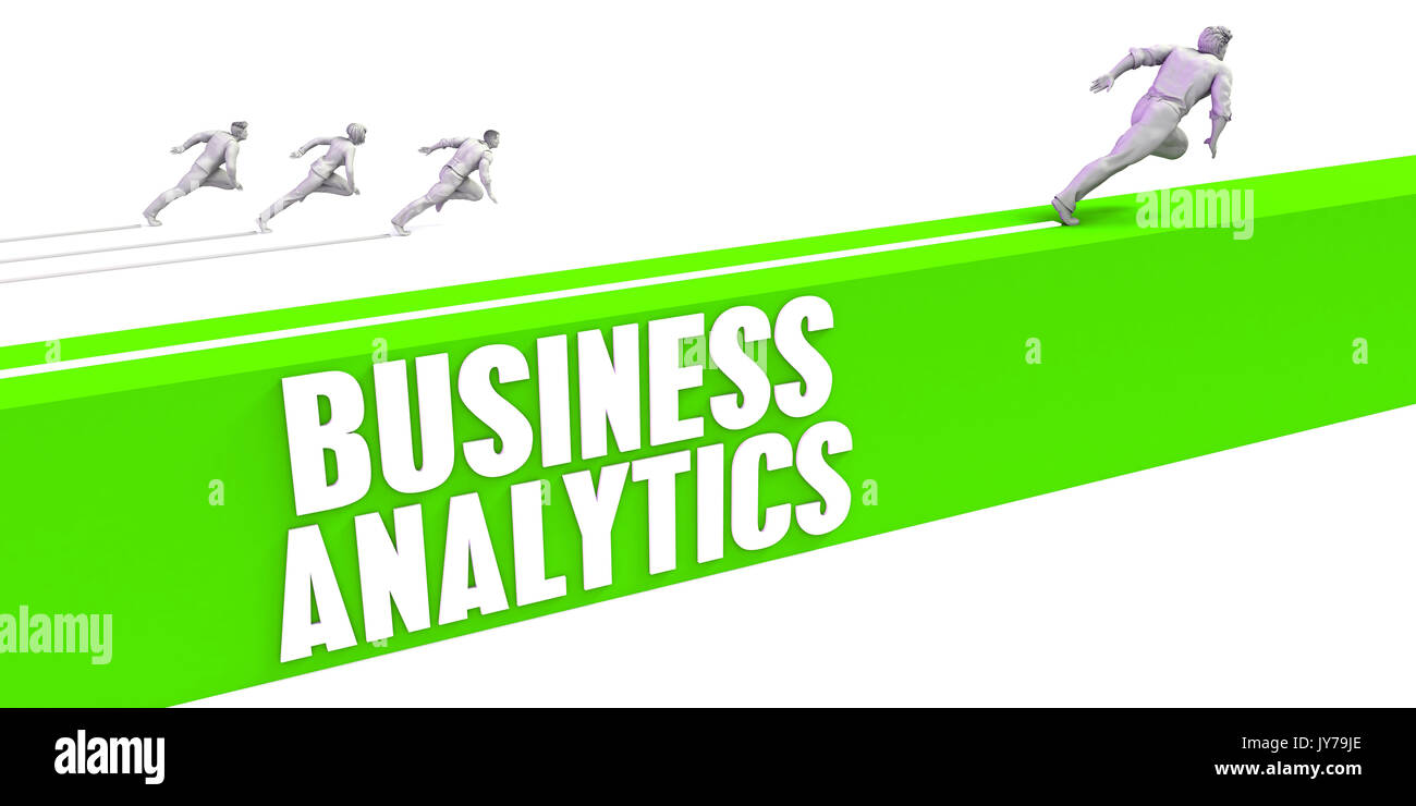 Business Analytics come una via rapida per il successo Foto Stock