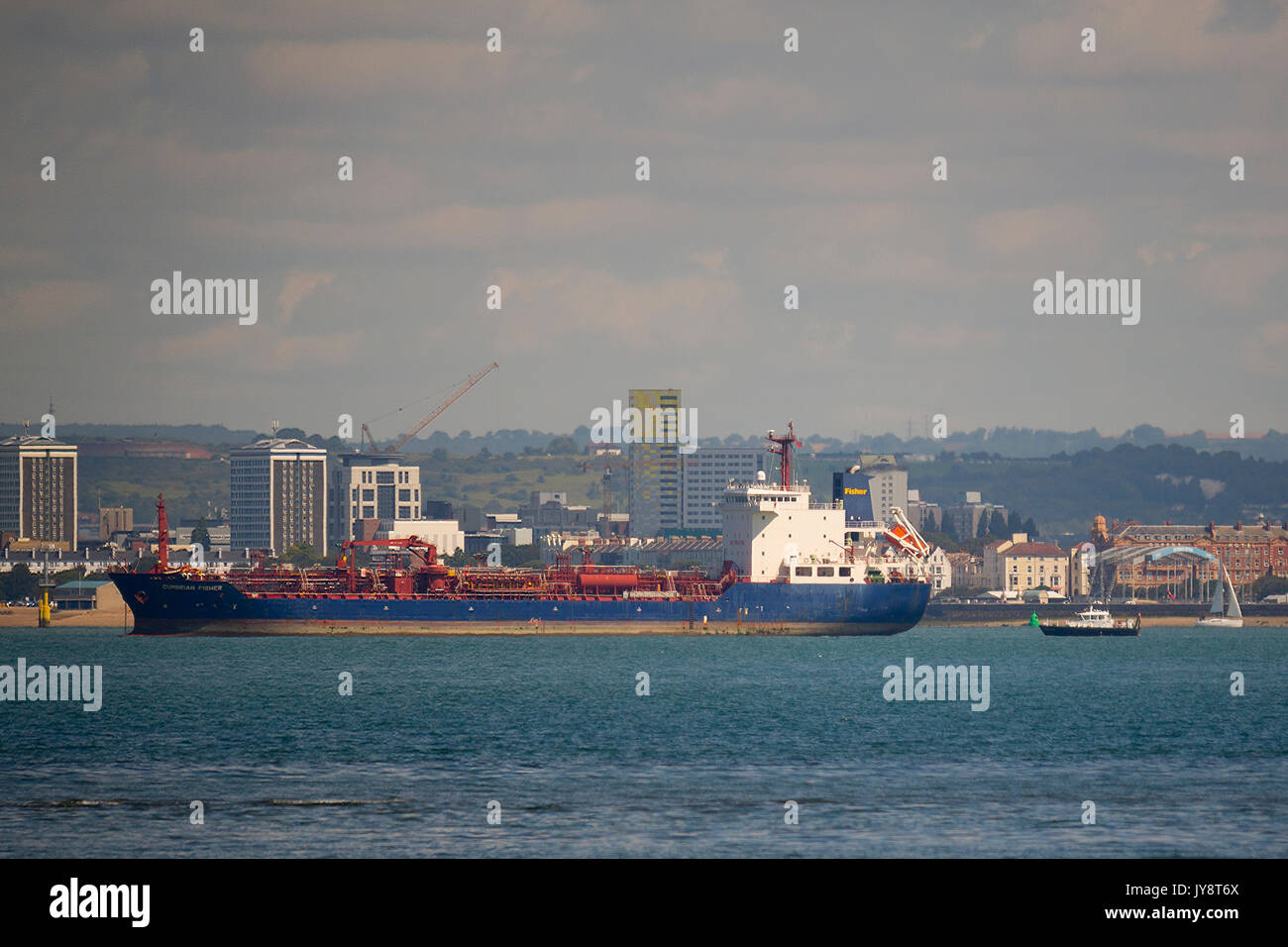 Il Solent, Portsmouth, Hampshire, Inghilterra, Regno Unito, Foto Stock