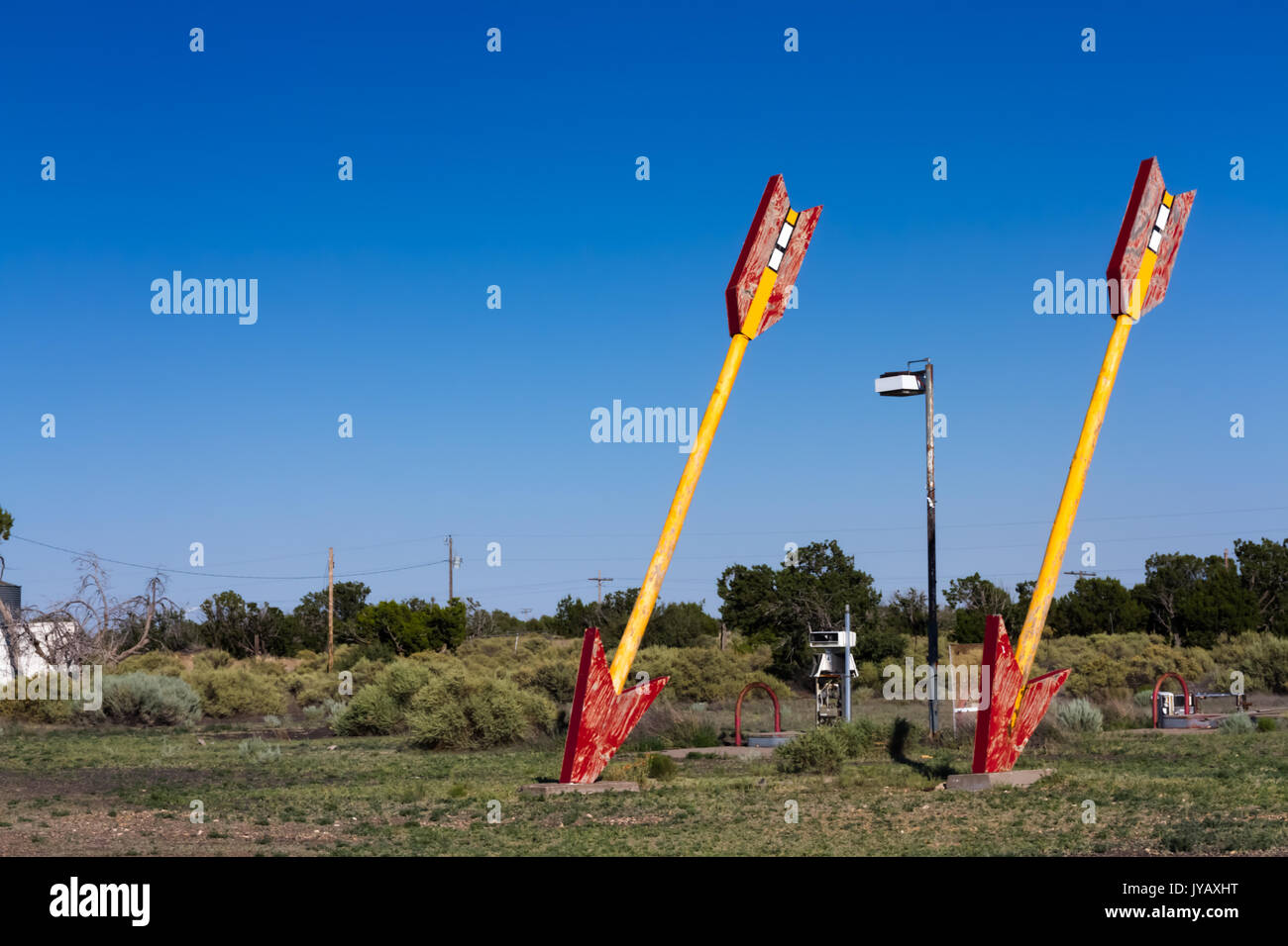 Route 66 America's Highway - la Mother Road Foto Stock