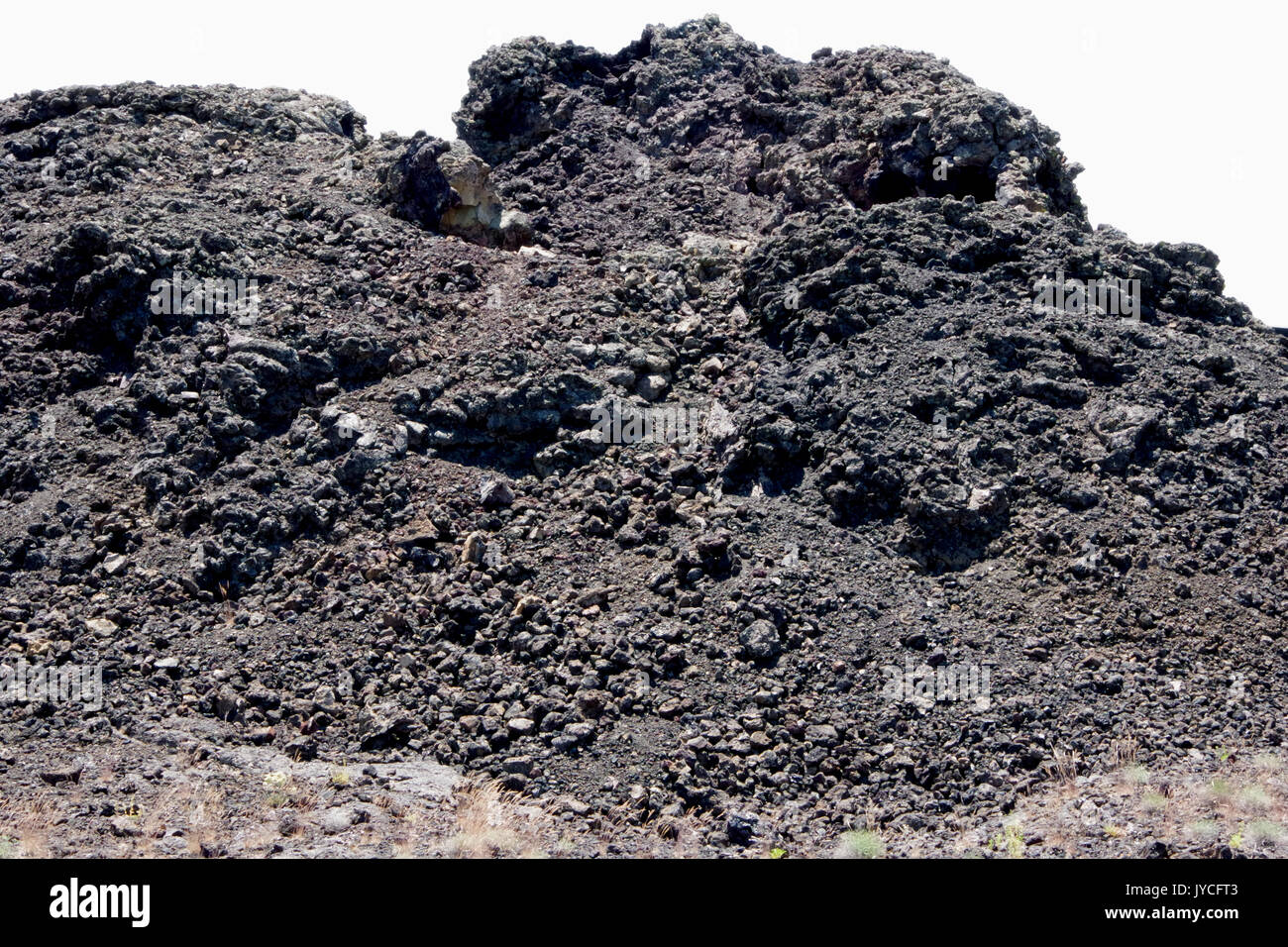 Conetti eruttivi al cratere della Luna Parco Nazionale di Idaho Foto Stock