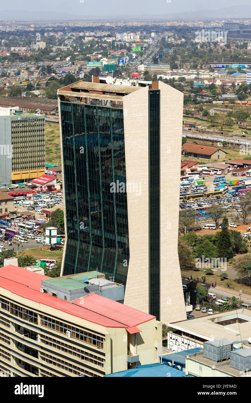 Banca cooperativa del Kenya Co-op Casa filiale capo ufficio, Nairobi, Kenia Foto Stock