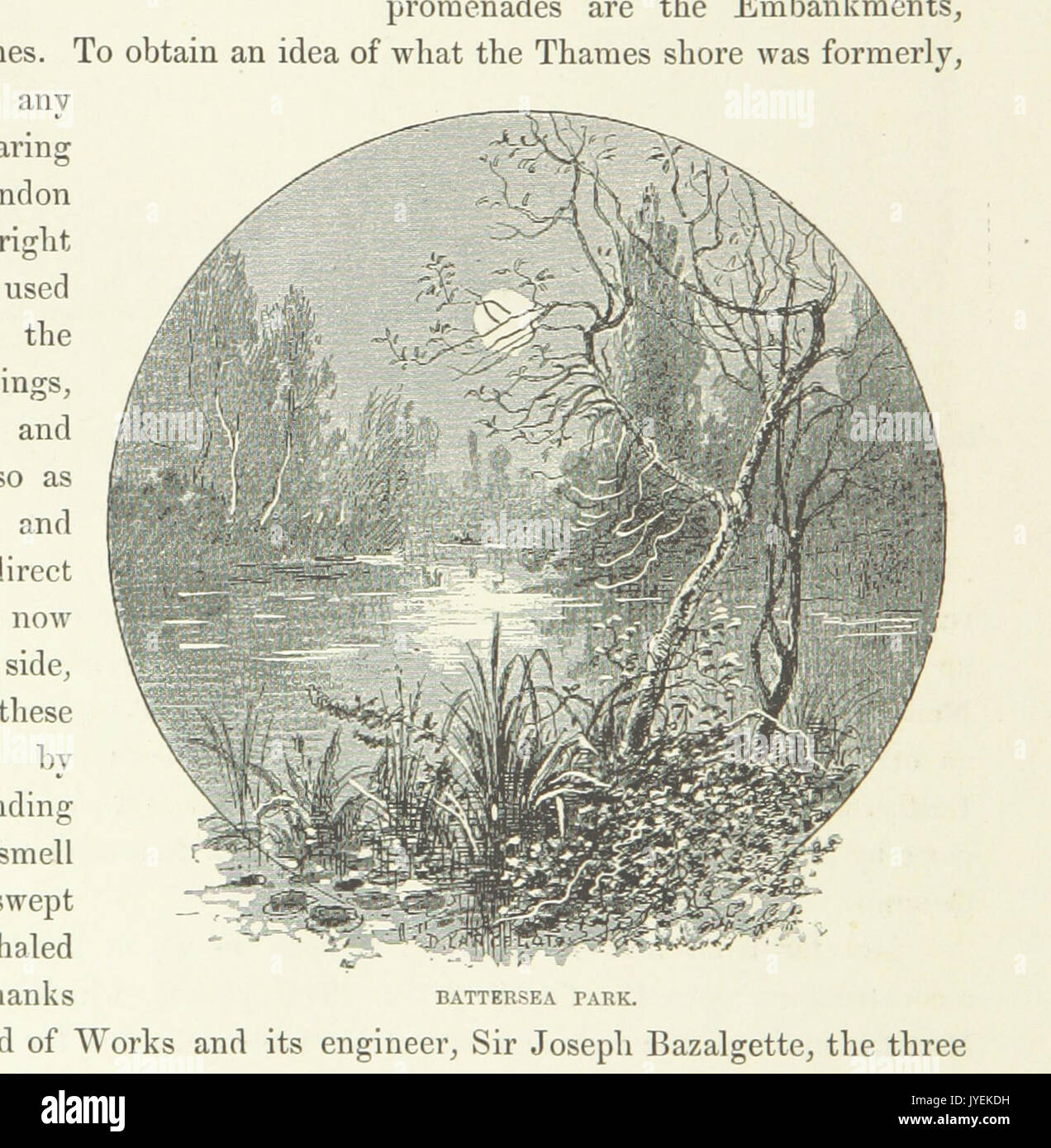 Immagine presa da pagina 148 di "di Londra e i suoi dintorni. Un sondaggio pittoresco della metropoli e la periferia ... Tradotto da Henry Frith. Con illustrazioni ..." (11290766433) Foto Stock