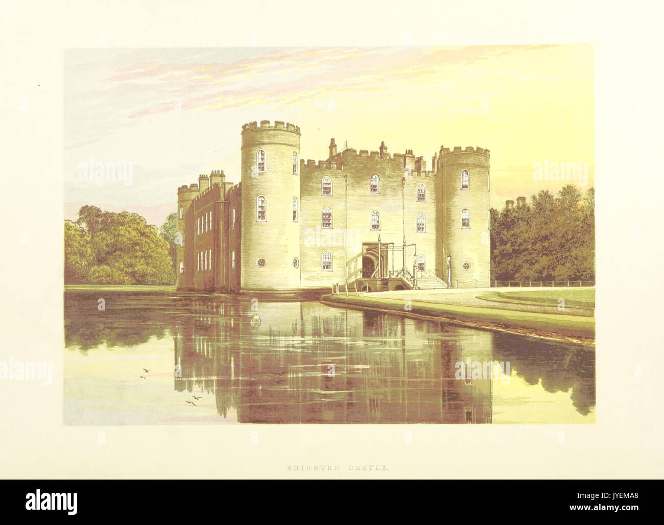 CS P3.034 Shirburn Castle, Oxfordshire di Morris County sedili, 1879 Foto Stock