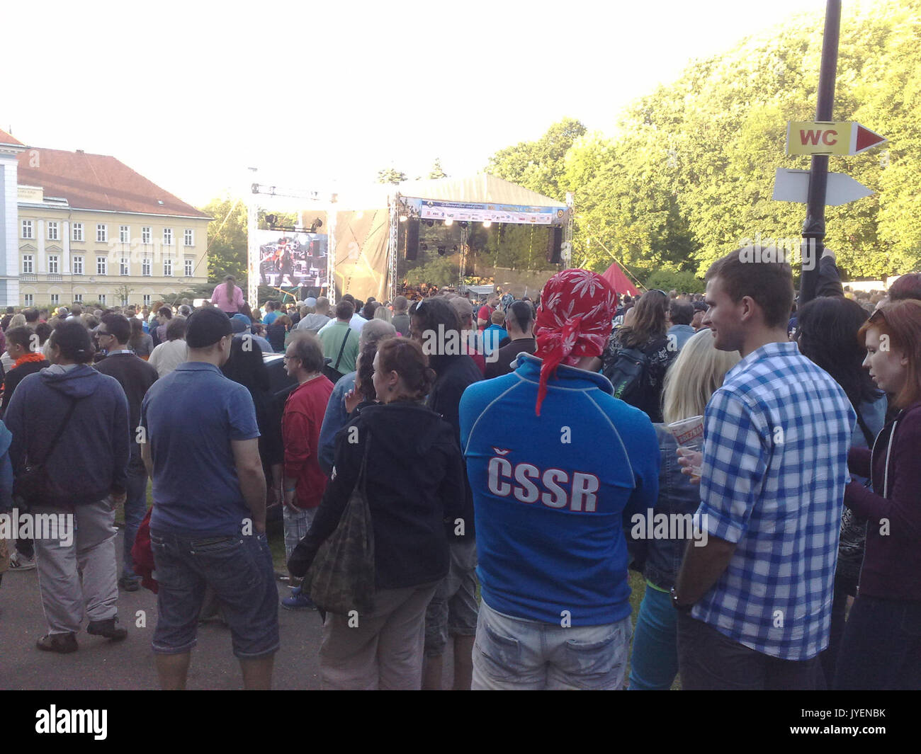 860 zahajeni lazenske sezony v Teplicich 70 Foto Stock