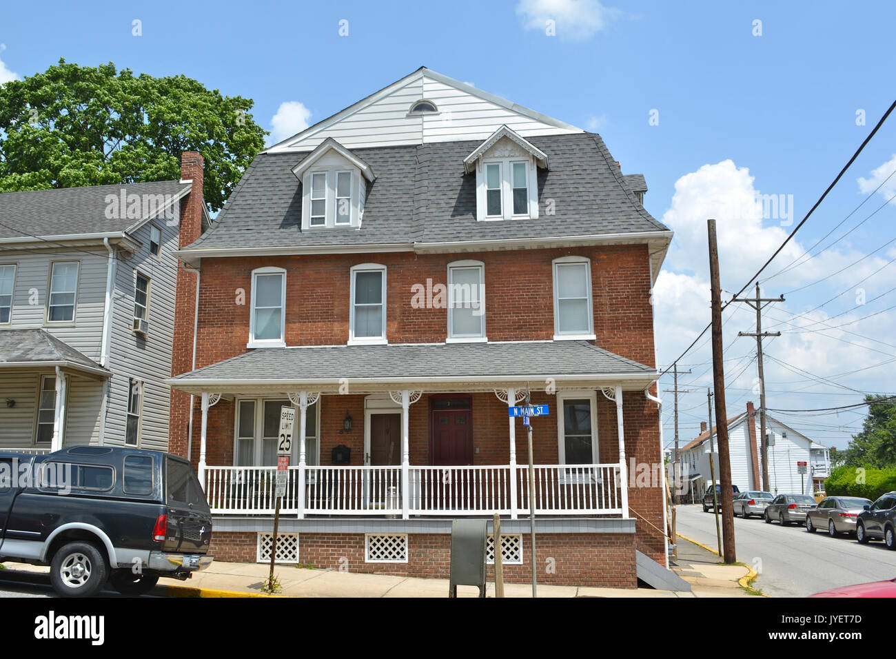 3 N Main, Spring Grove, YorkCo PA Foto Stock