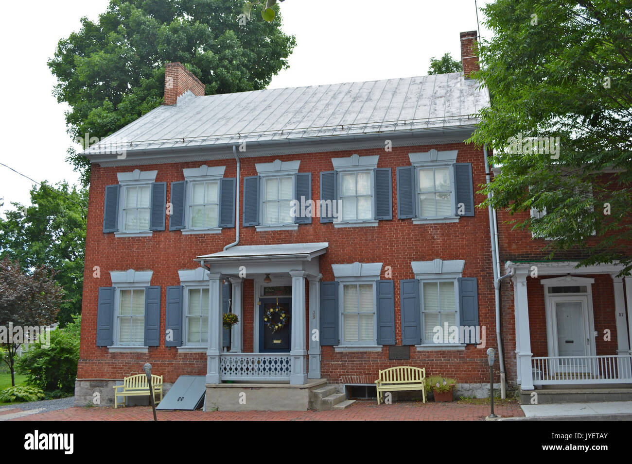 39 N Main,Mercersburg, FrankCo, PA Foto Stock