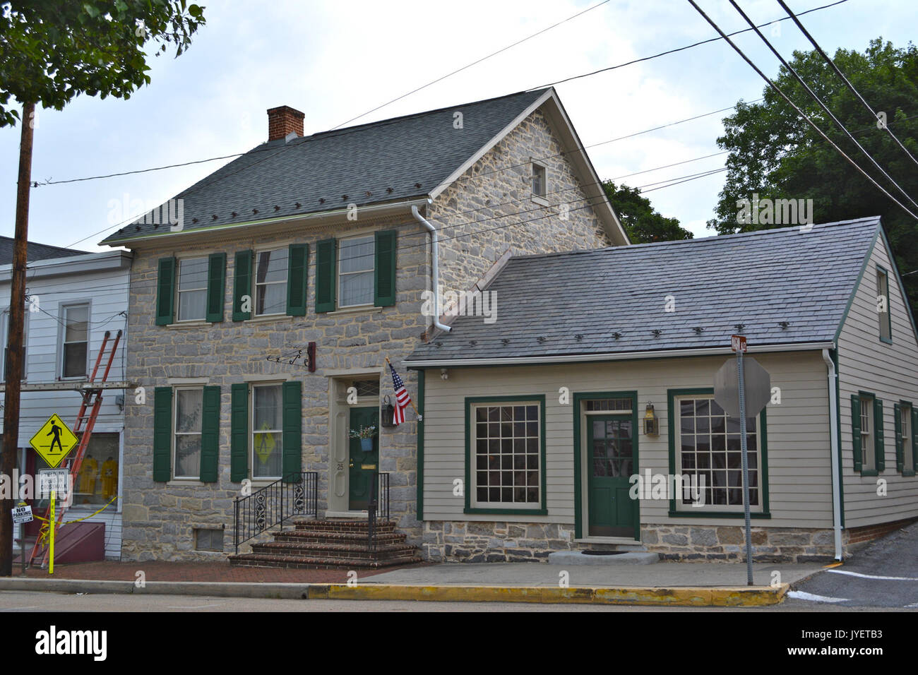25 S Main, Murcersburg, FrankCo, PA Foto Stock