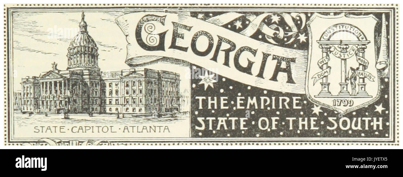 Noi GA(1891) p179 l'Empire State a sud Foto Stock