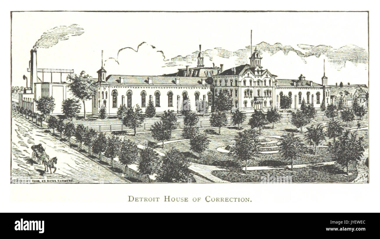 Imprenditore(1884) Detroit, p269 DETROIT CASA DI CORREZIONE Foto Stock