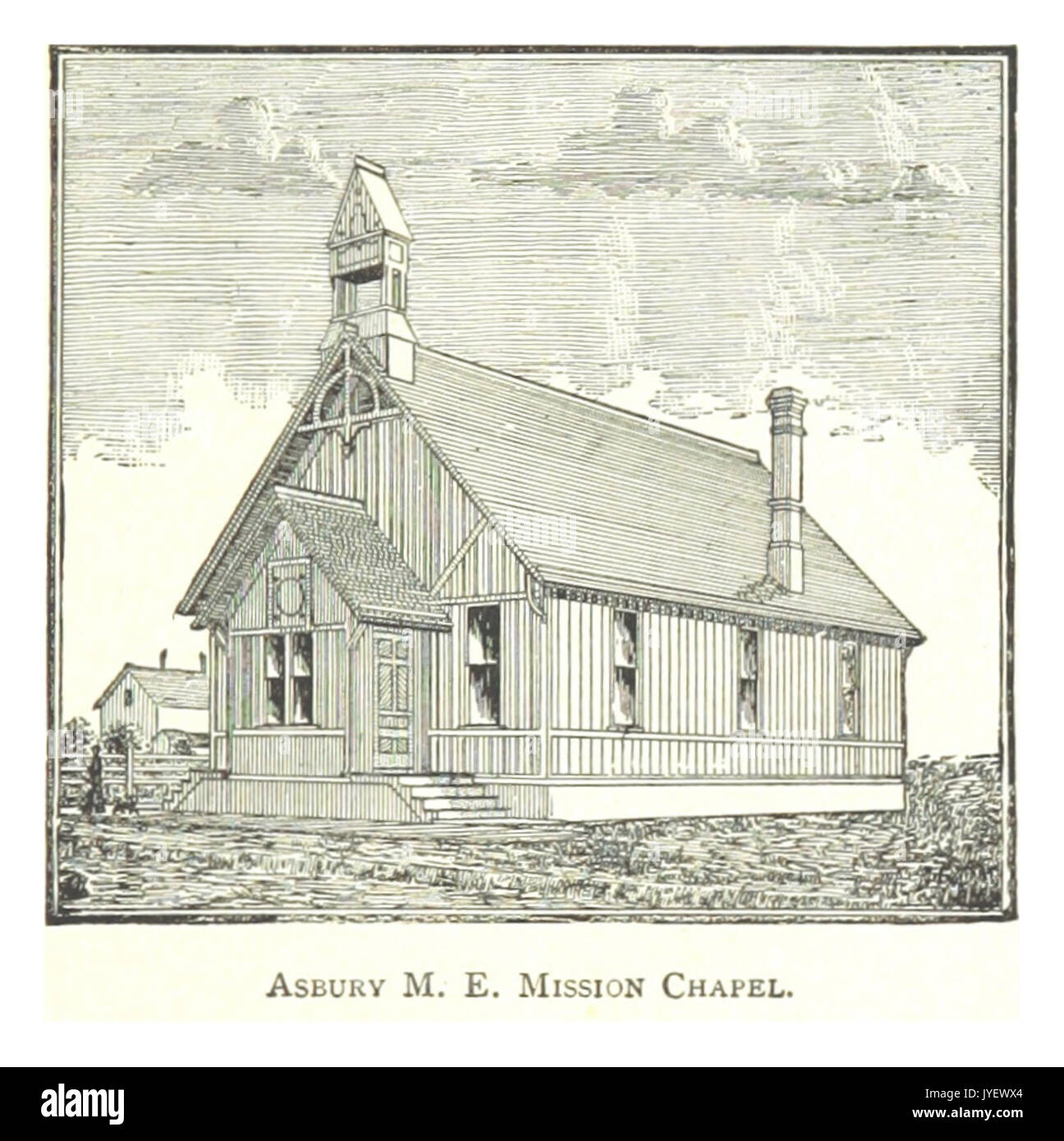 Imprenditore(1884) Detroit, p627 ASBURY Episcopale Metodista cappella Foto Stock