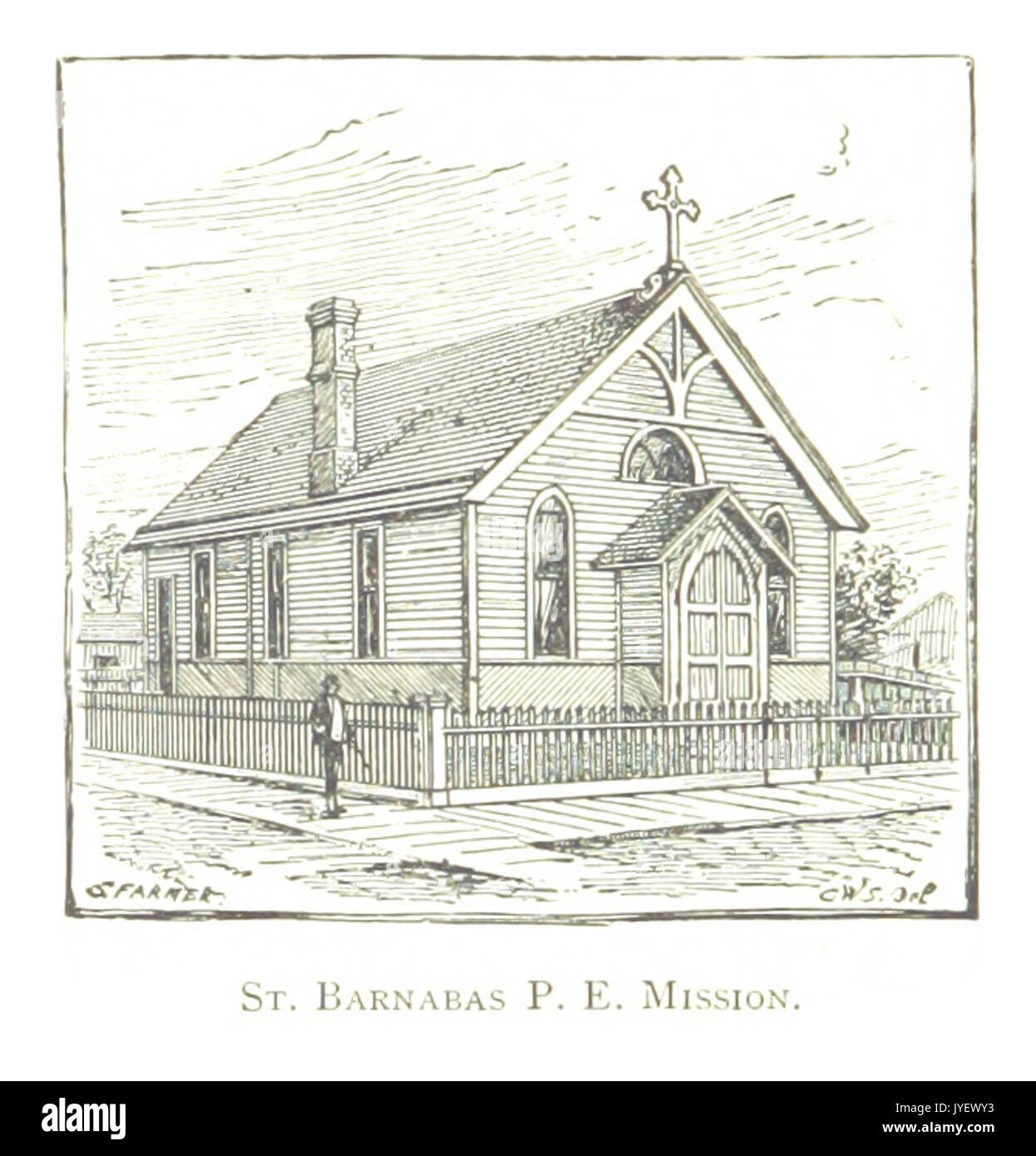 Imprenditore(1884) Detroit, p642 ST. Barnaba' protestante missione episcopale Foto Stock