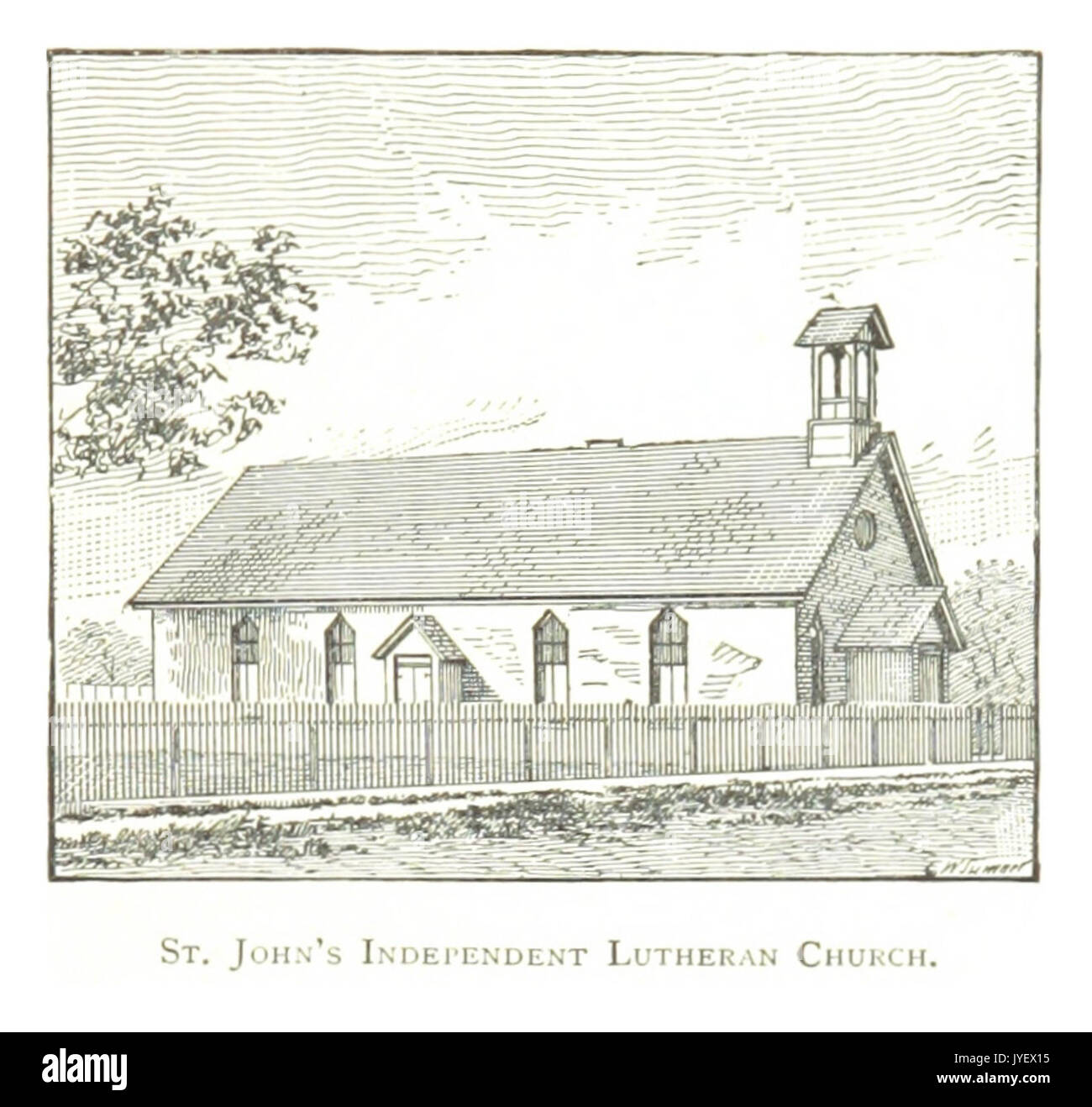 Imprenditore(1884) Detroit, p675 ST. JOHN è indipendente dalla chiesa luterana Foto Stock