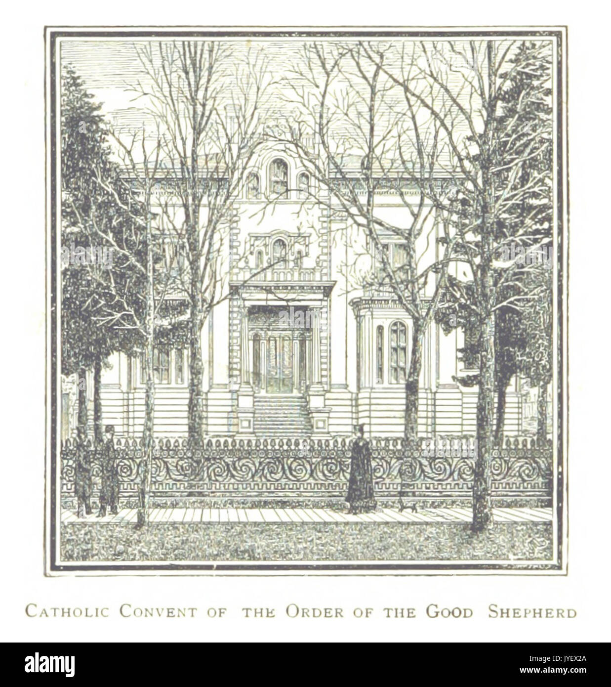 Imprenditore(1884) Detroit, p718 CATHOLIC CONVENTO DELL ORDINE DEL BUON PASTORE Foto Stock