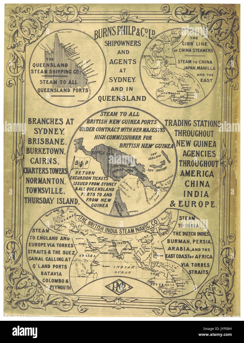 NG(1886) p072 LATO POSTERIORE Foto Stock