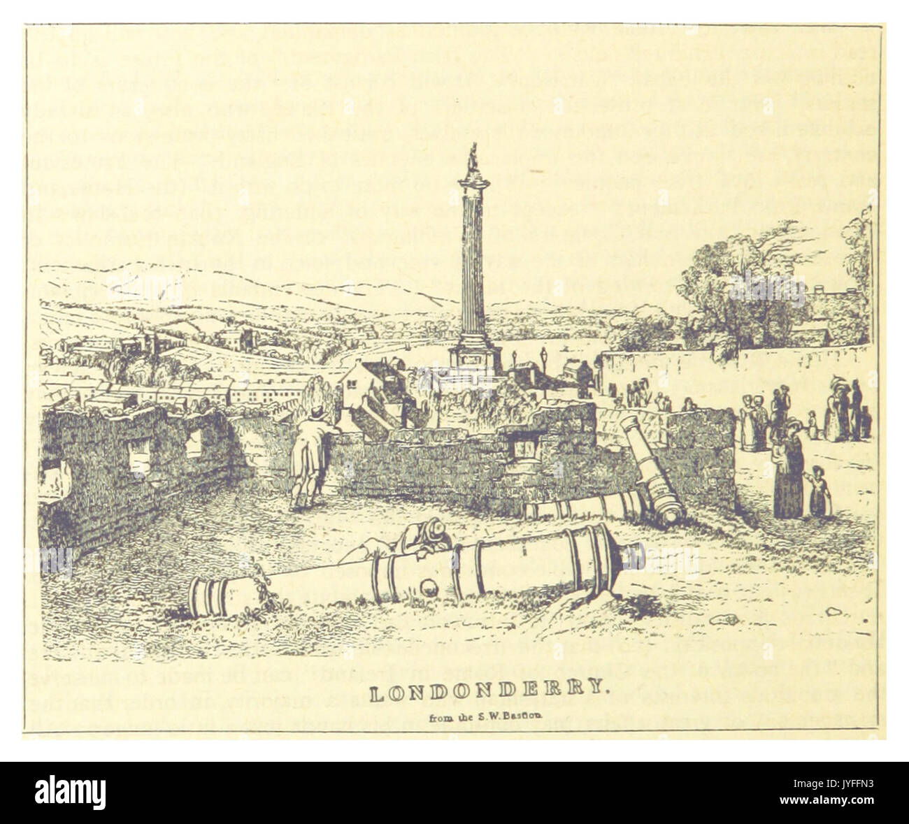 WALKER(1893) p260 Londonderry Foto Stock