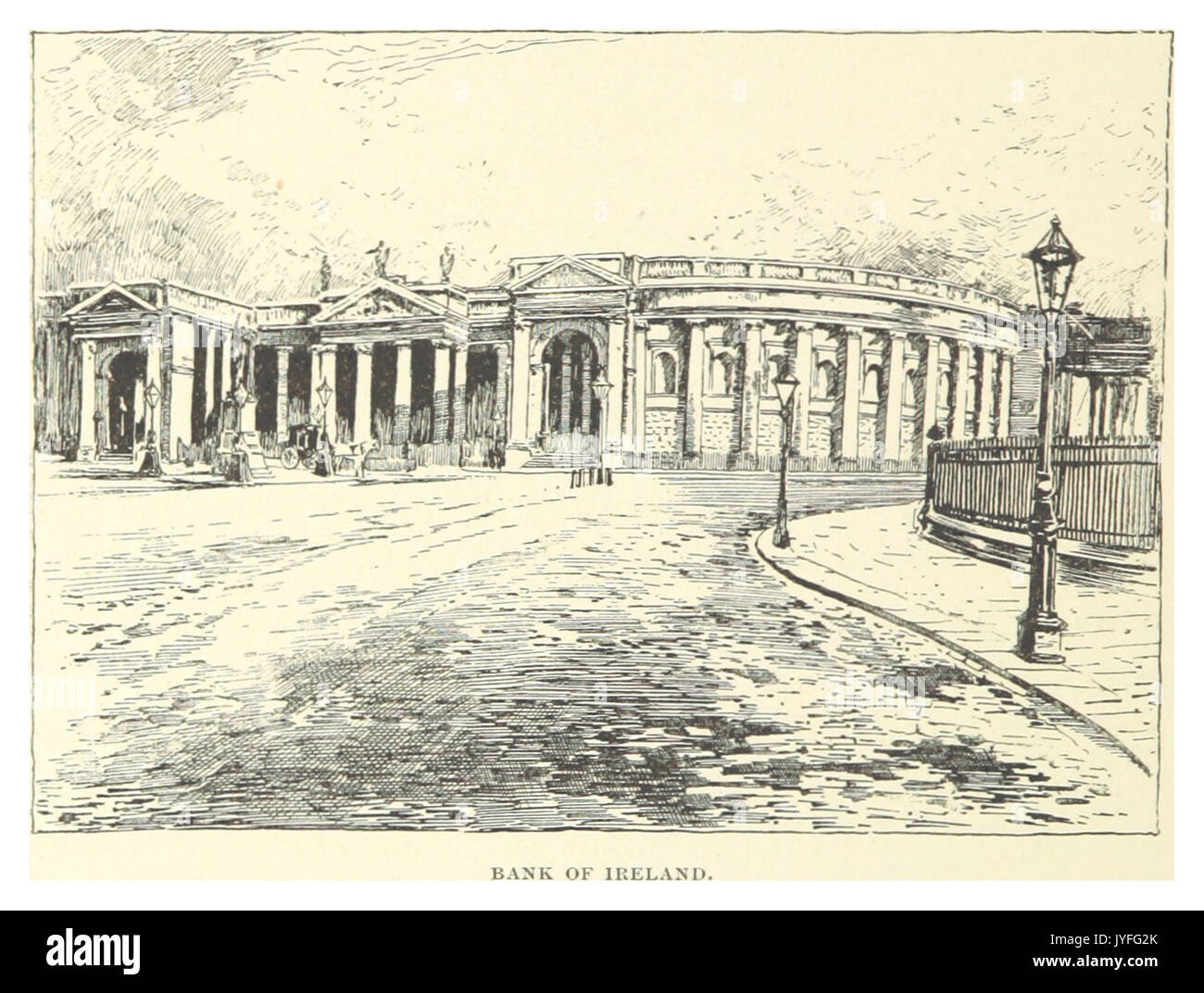 Il francese(1891) p334 Bank of Ireland Foto Stock
