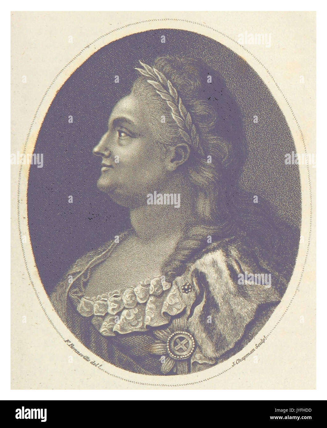 MANTE(1800) p6.363 CATHERINE II Foto Stock