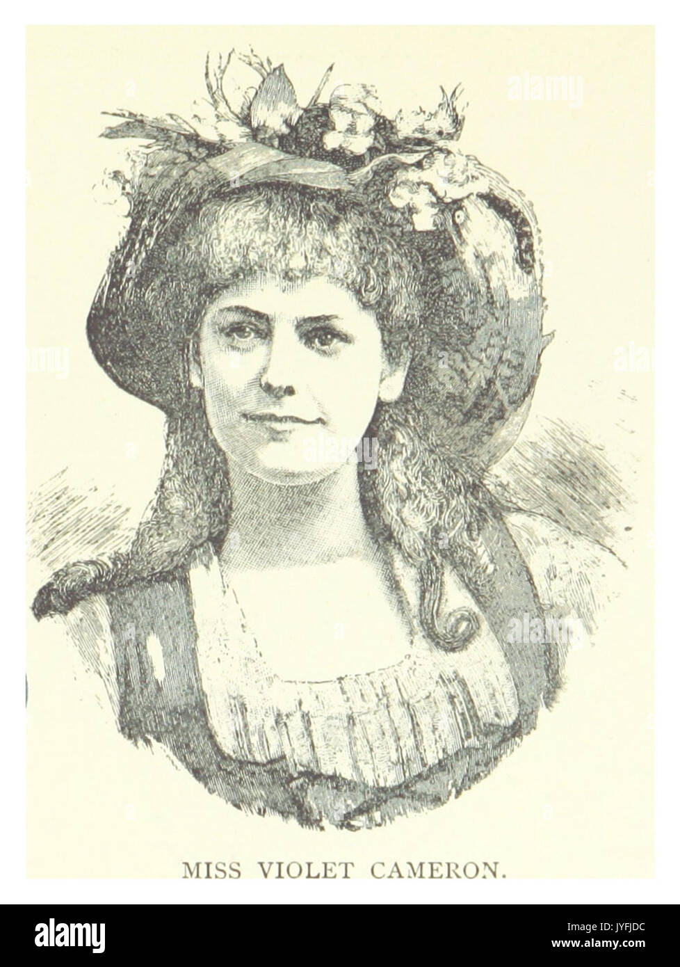 Londra ILLUSTR(1882) p11.129 VIOLETTA CAMERON Foto Stock