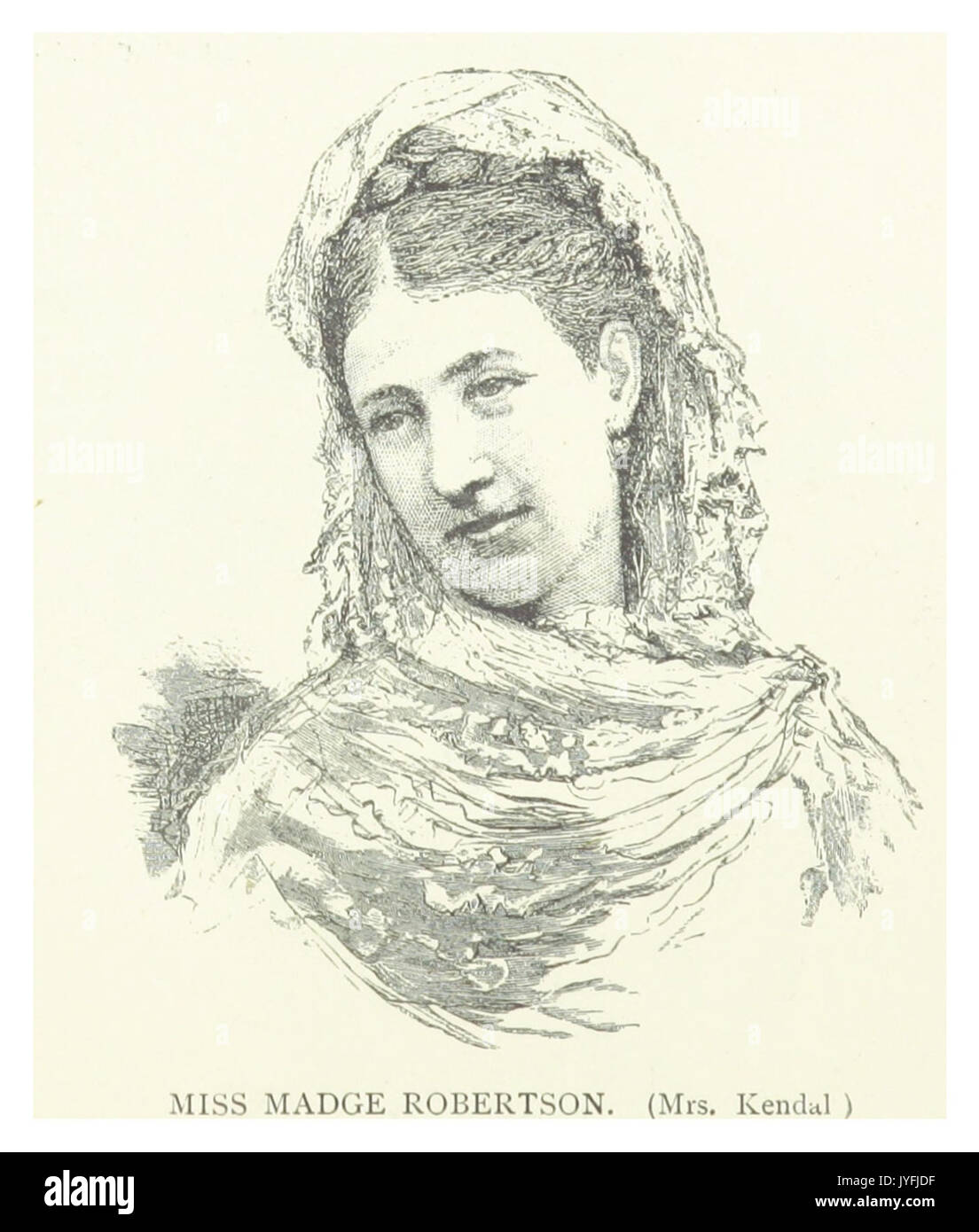 Londra ILLUSTR(1882) p11.130 MADGE ROBERTSON Foto Stock