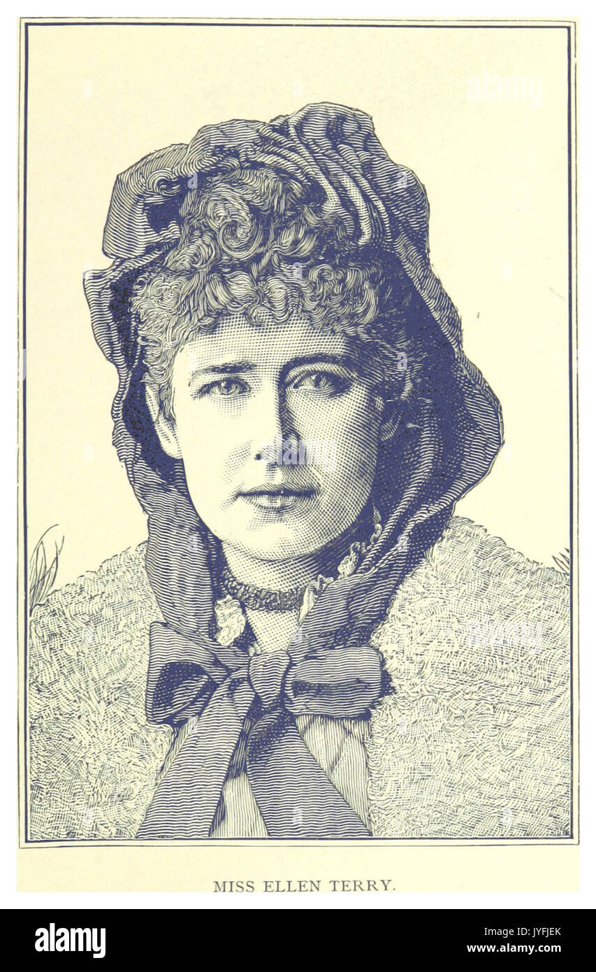 Londra ILLUSTR(1883) p12.123 Ellen Terry Foto Stock