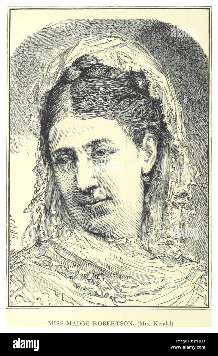 Londra ILLUSTR(1883) p12.124 MADGE ROBERTSON Foto Stock
