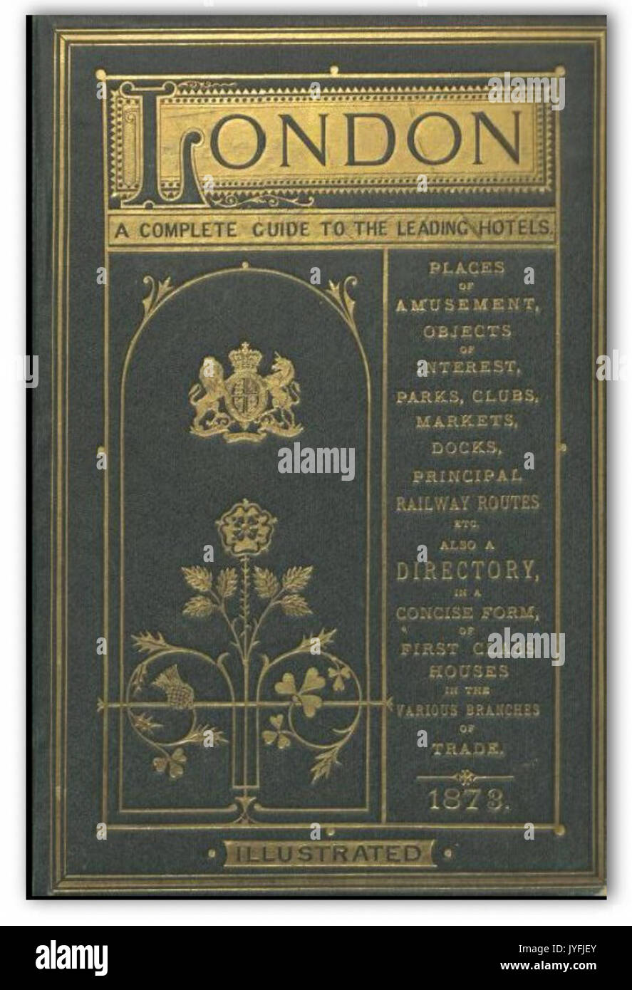 Londra illustrato (1873) Foto Stock