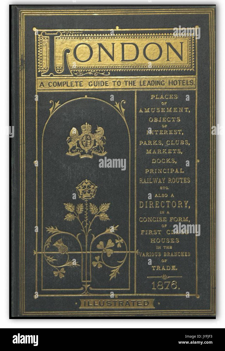 Londra illustrato (1876) Foto Stock