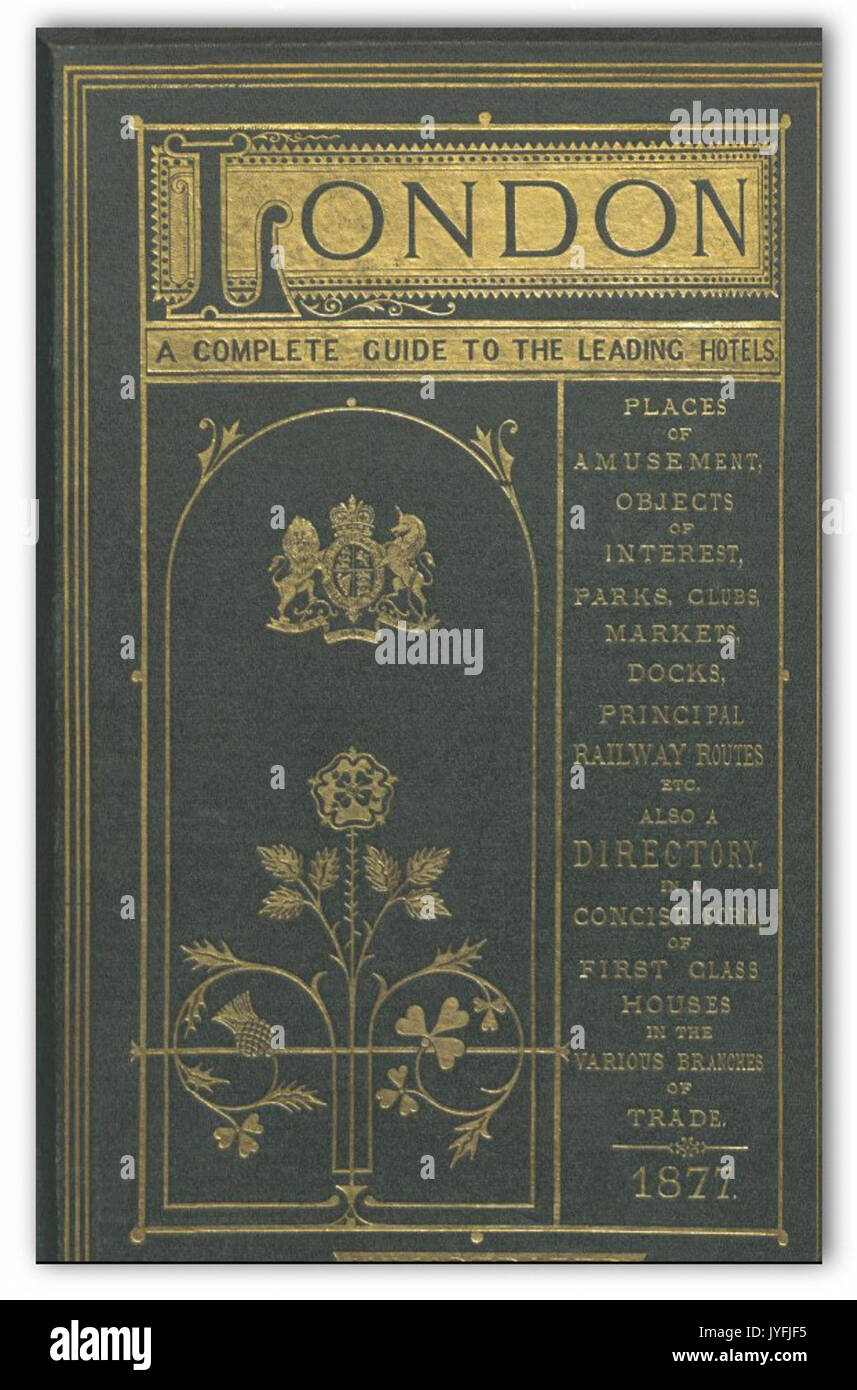 Londra illustrato (1877) Foto Stock