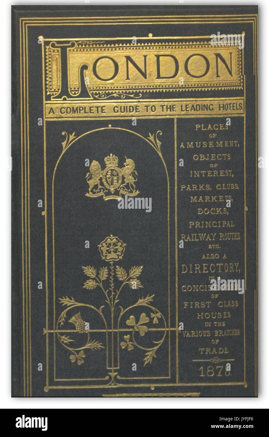 Londra illustrato (1878) Foto Stock