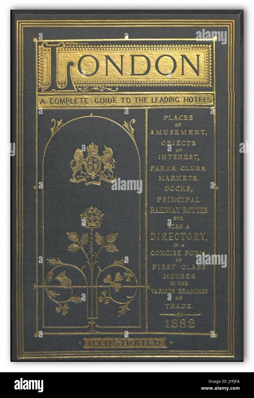 Londra illustrato (1882) Foto Stock