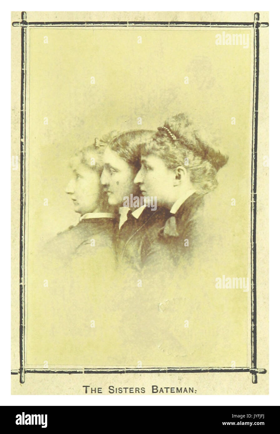 Londra ILLUSTR(1876) p5.135 IL BATEMAN SORELLE Foto Stock