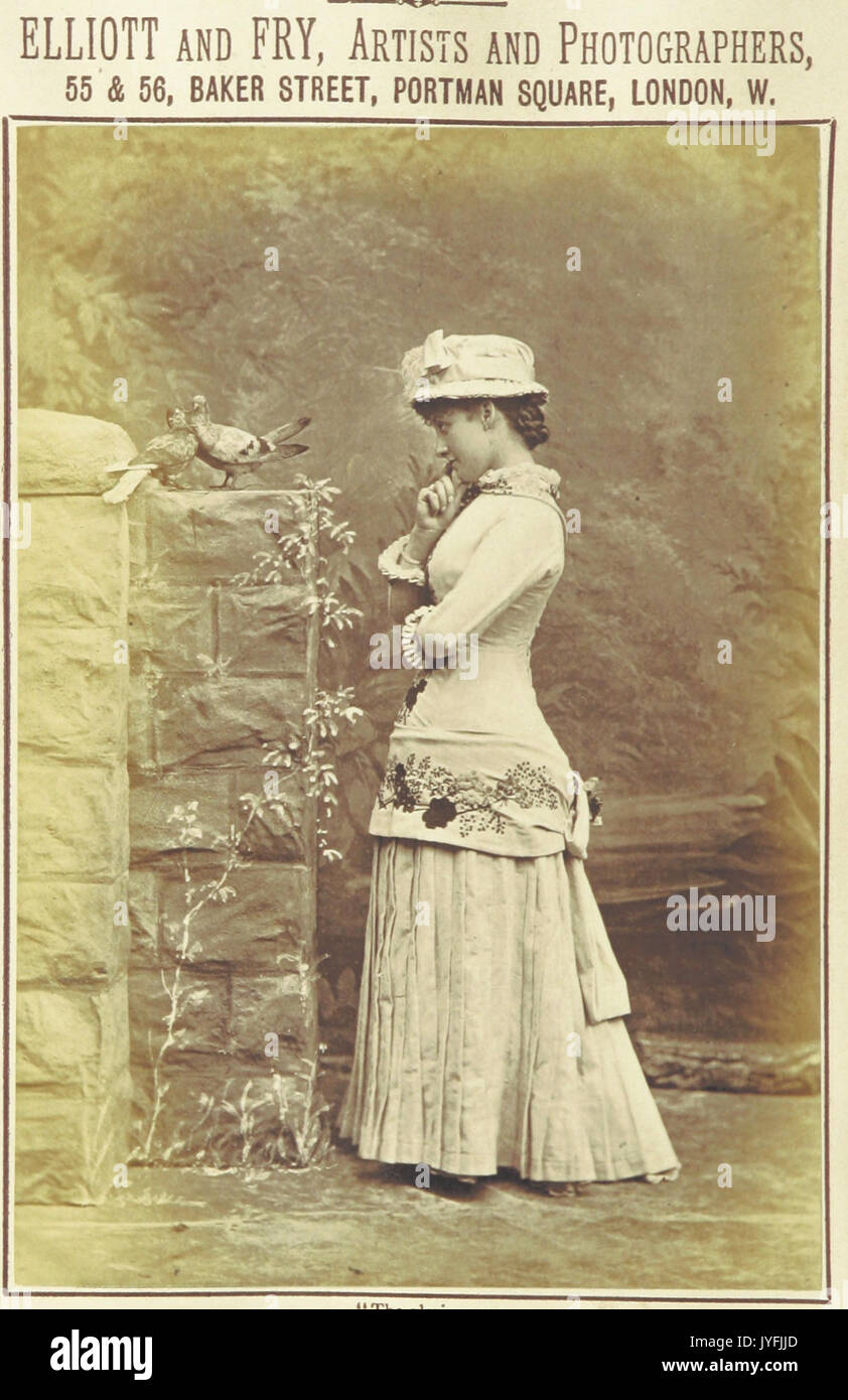 Londra ILLUSTR(1881) p10.210 annunci. Foto Stock