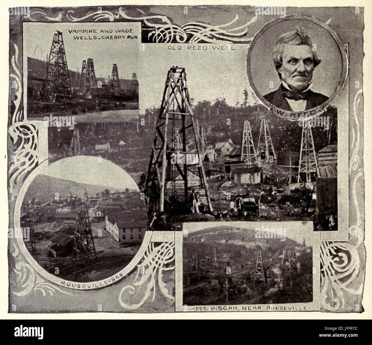 McLaurin(1902) pic.091 olio a Rush Rouseville, Venango County, PA, nel 1868 Foto Stock