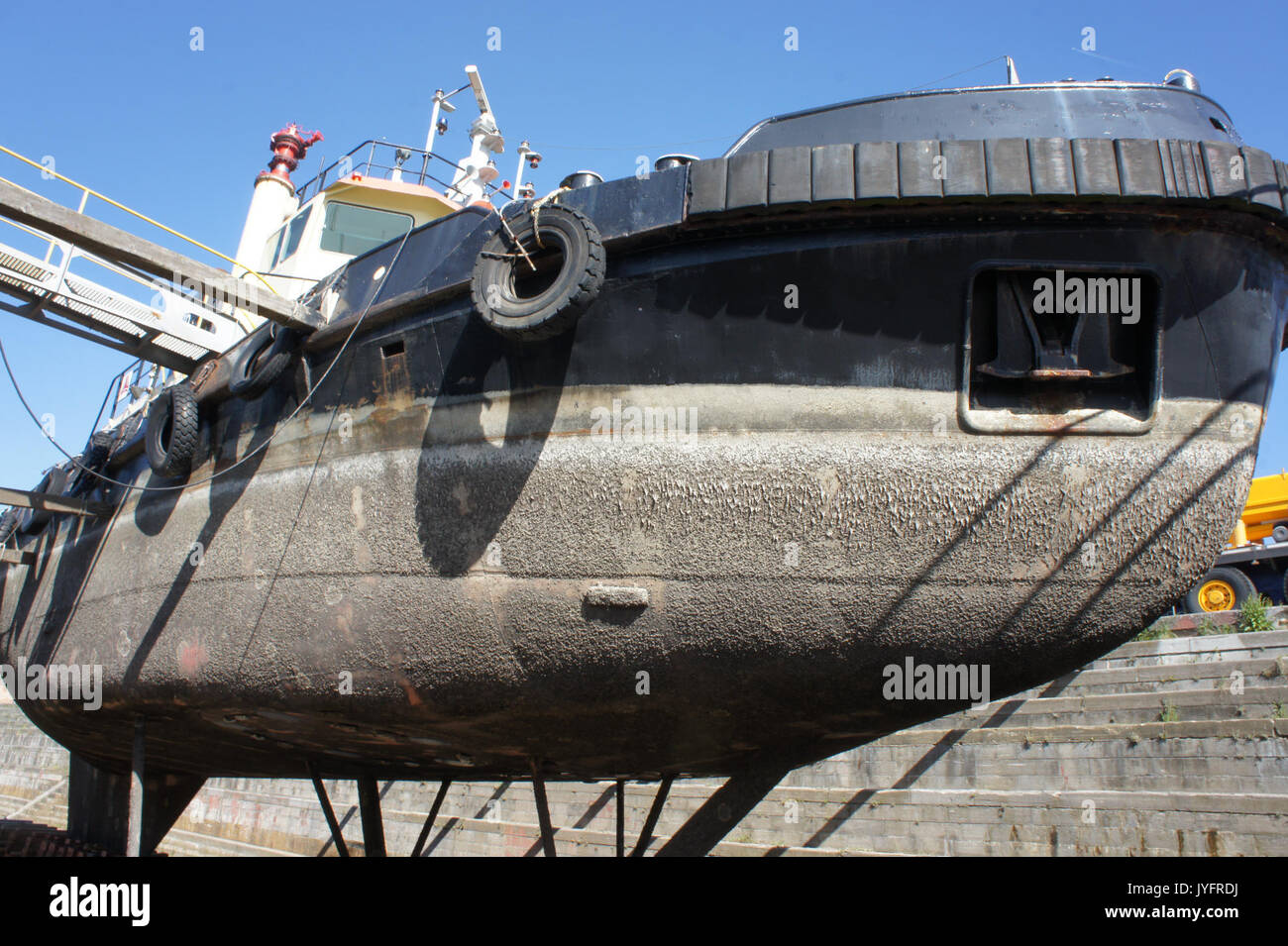 86 ENI 0655360, Kattendijkdok, porto di Anversa, pic5 Foto Stock