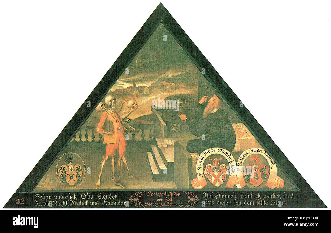 33 Der Astrologe Foto Stock