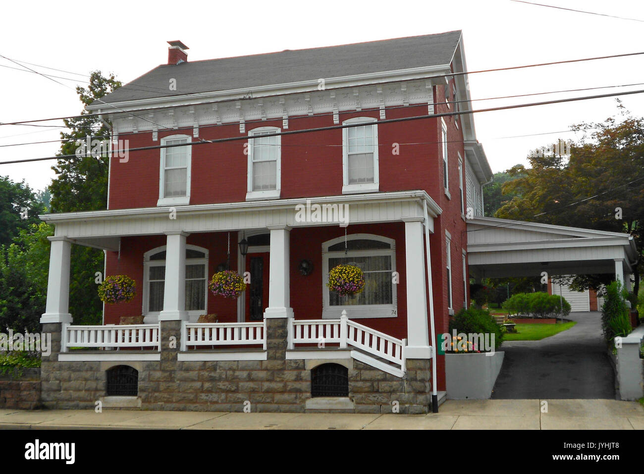 74 East principale LanCo Adamstown PA Foto Stock