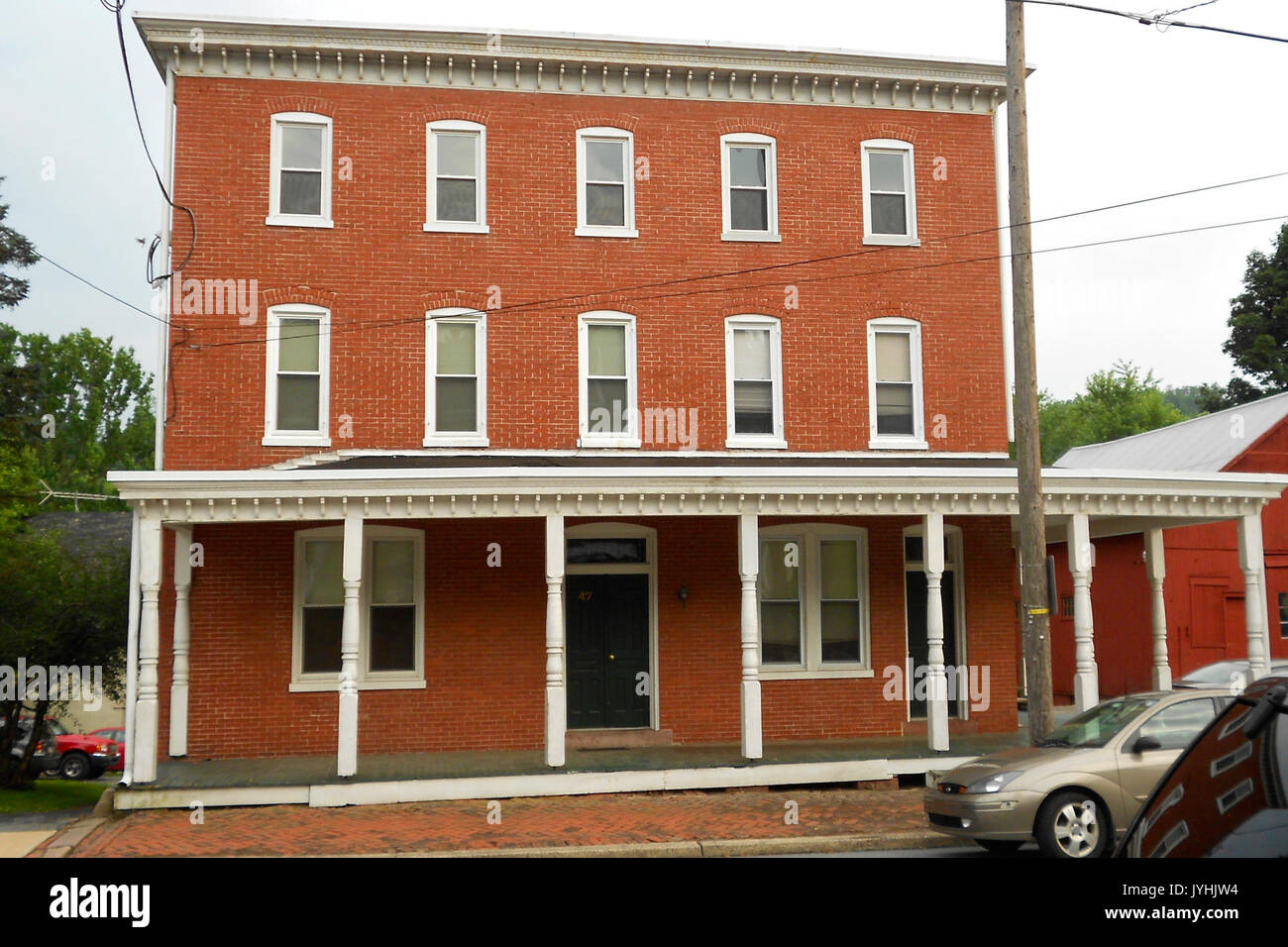 47 East principale LanCo Adamstown PA Foto Stock