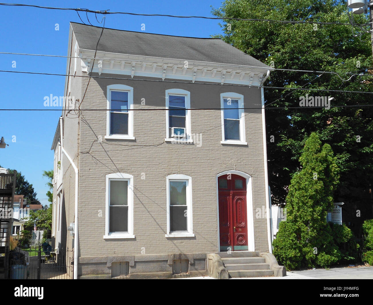78 Main St Manhiem LanCo PA Foto Stock