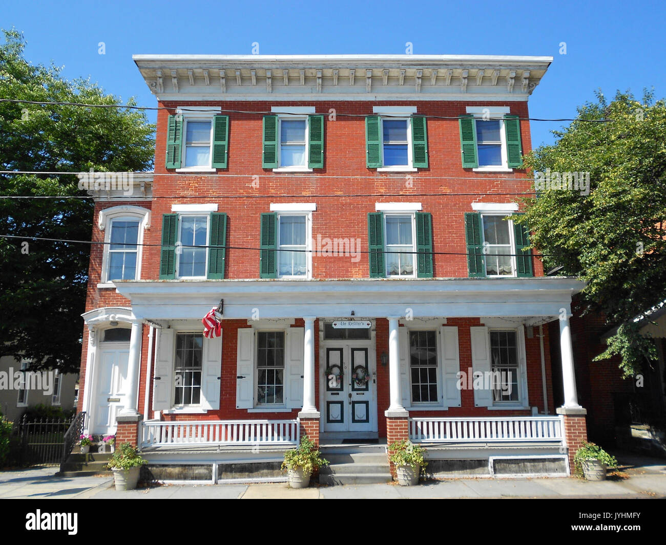 70 Main St Manhiem LanCo PA Foto Stock