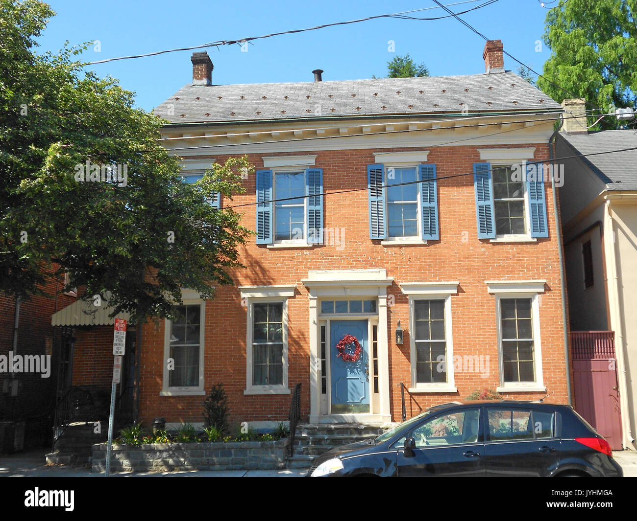 82 Main St Manhiem LanCo PA Foto Stock