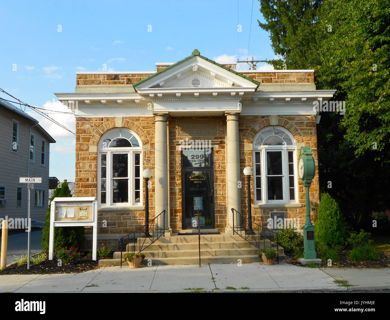 299 Main St Wellsville YorkCo PA Foto Stock