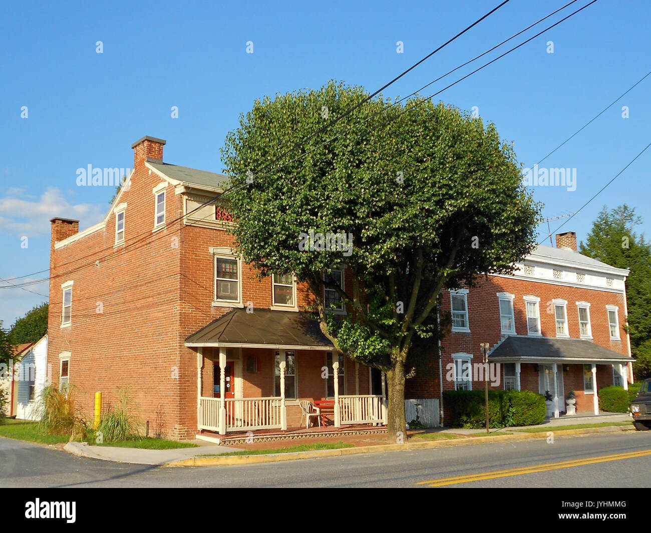 325 321 Wellsville YorkCo PA Foto Stock