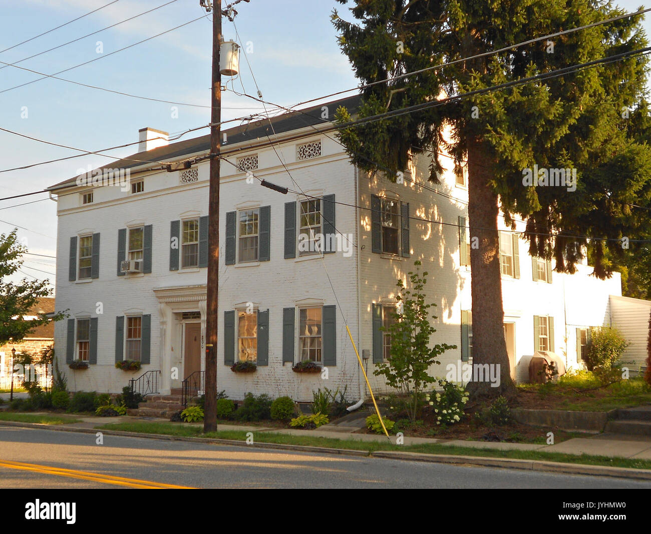 300 Un Wellsville YorkCo PA Foto Stock