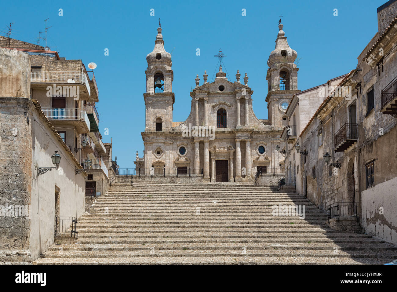 Palma di Montechiaro (Agrigento) Chiesa Madre Foto stock Alamy
